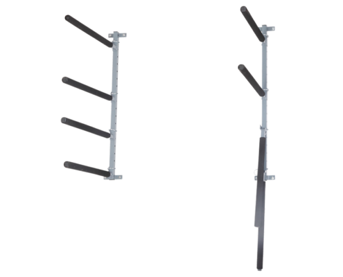 These storage racks are highly effective for car body shops.