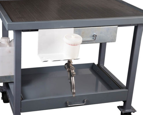magnetic spray gun stand and holder