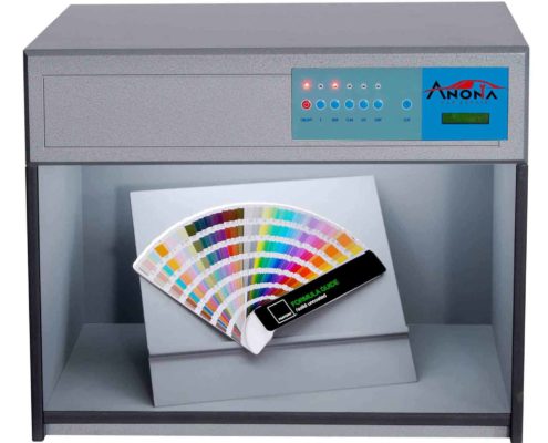 color viewing cabinet