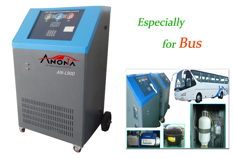 BUS A/C Refrigerant Recovery&Charging Machine