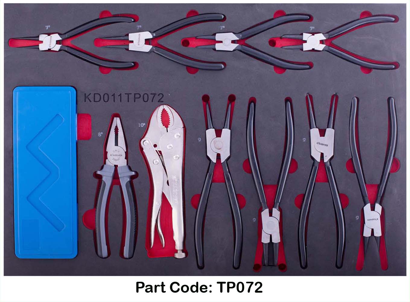Car repair tools set is very important for any worker. - 072