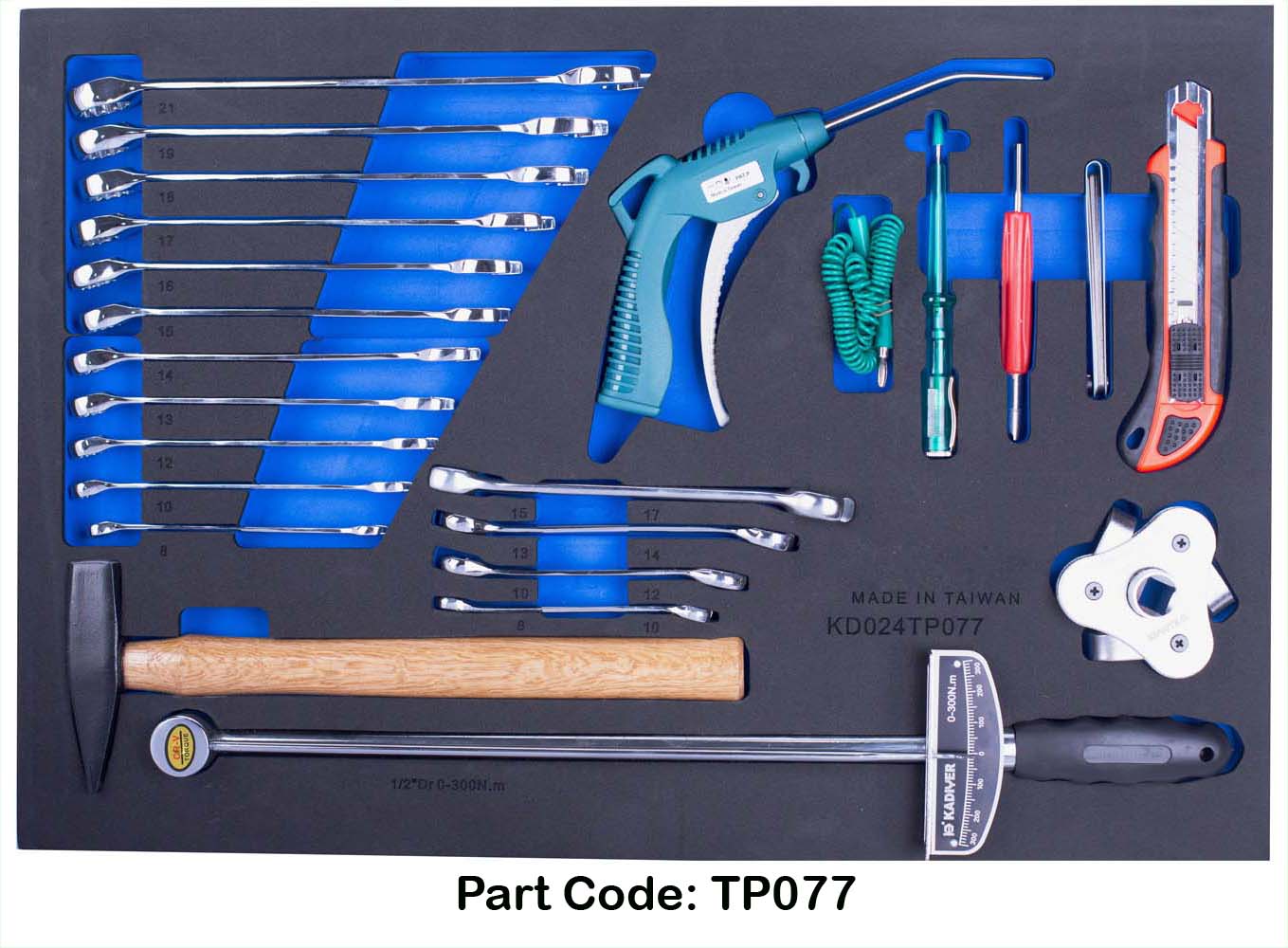 Car repair tools set is very important for any worker. - 077