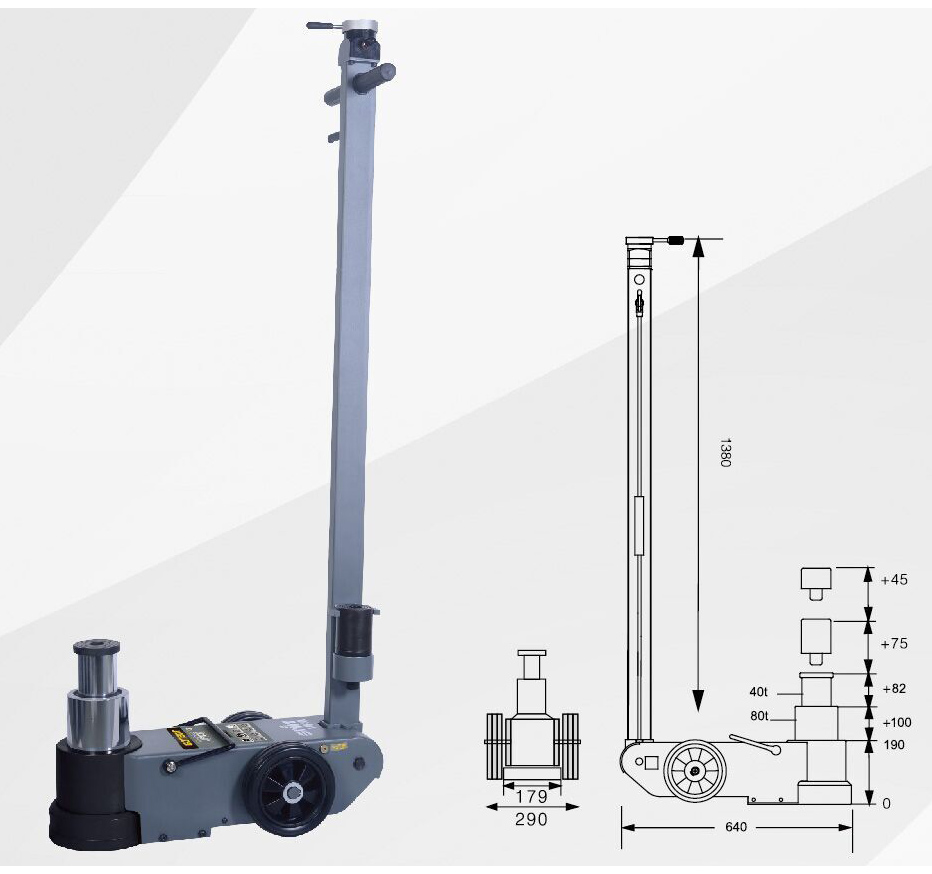 S80-ZDC truck jack