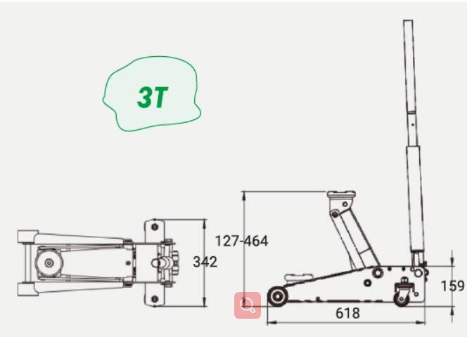 hydraulic jack 3